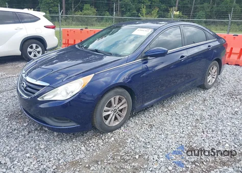 2014 Hyundai Sonata Gls из США, поврежденный, VIN 5NPEB4AC8EH853482